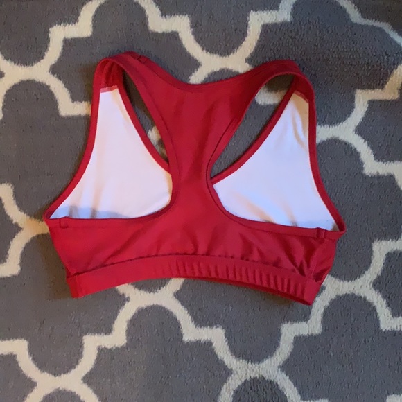 Nike red workout bra - Picture 2 of 4